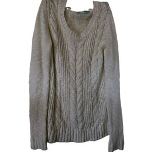 Maurices Cable Knot Sweaters Size S.Sparkle. Twist Woven.